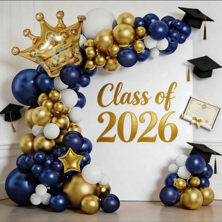 Graduation balloon décor — Event Ease Balloon Décor NJ