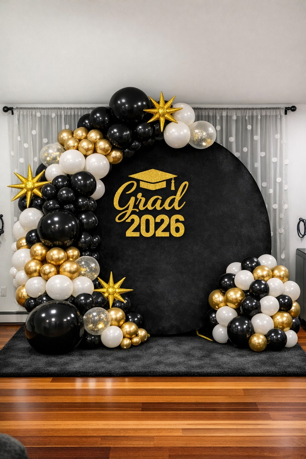 Graduation balloon setup — Event Ease Balloon Décor NJ